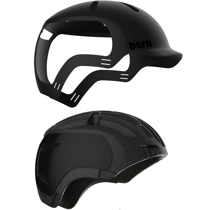 This helmet is lighter than all other Bern's Bike Helmets.